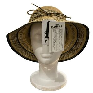 Sonoma Black and Tan Adjustable Hat